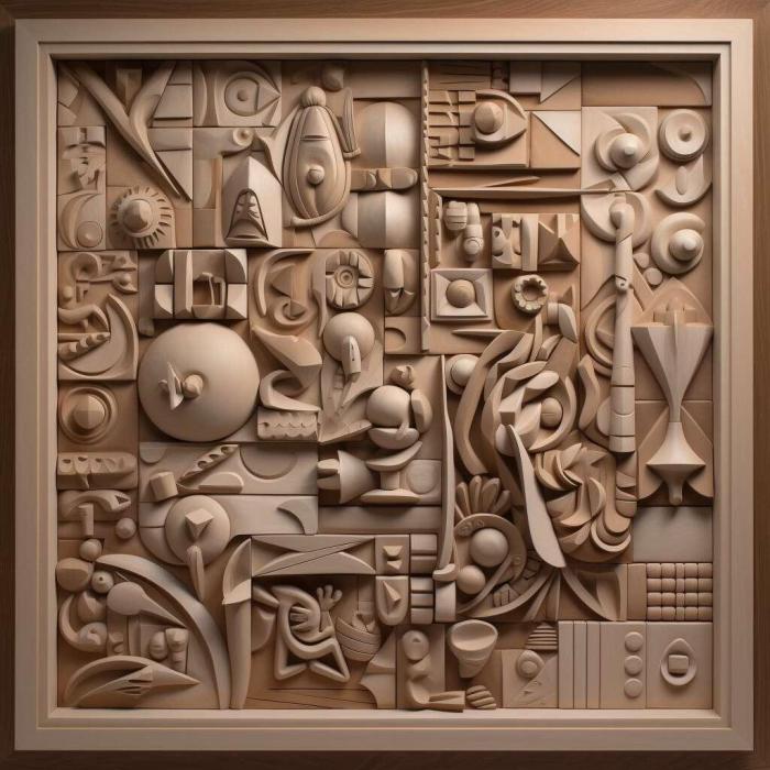 نموذج ثلاثي الأبعاد لآلة CNC 3D Art 